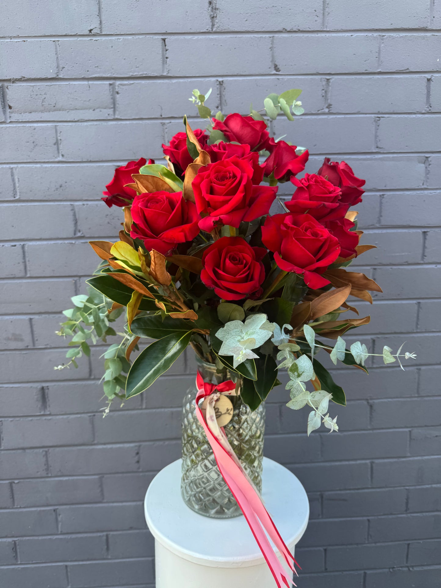 Premium Dozen Red Roses