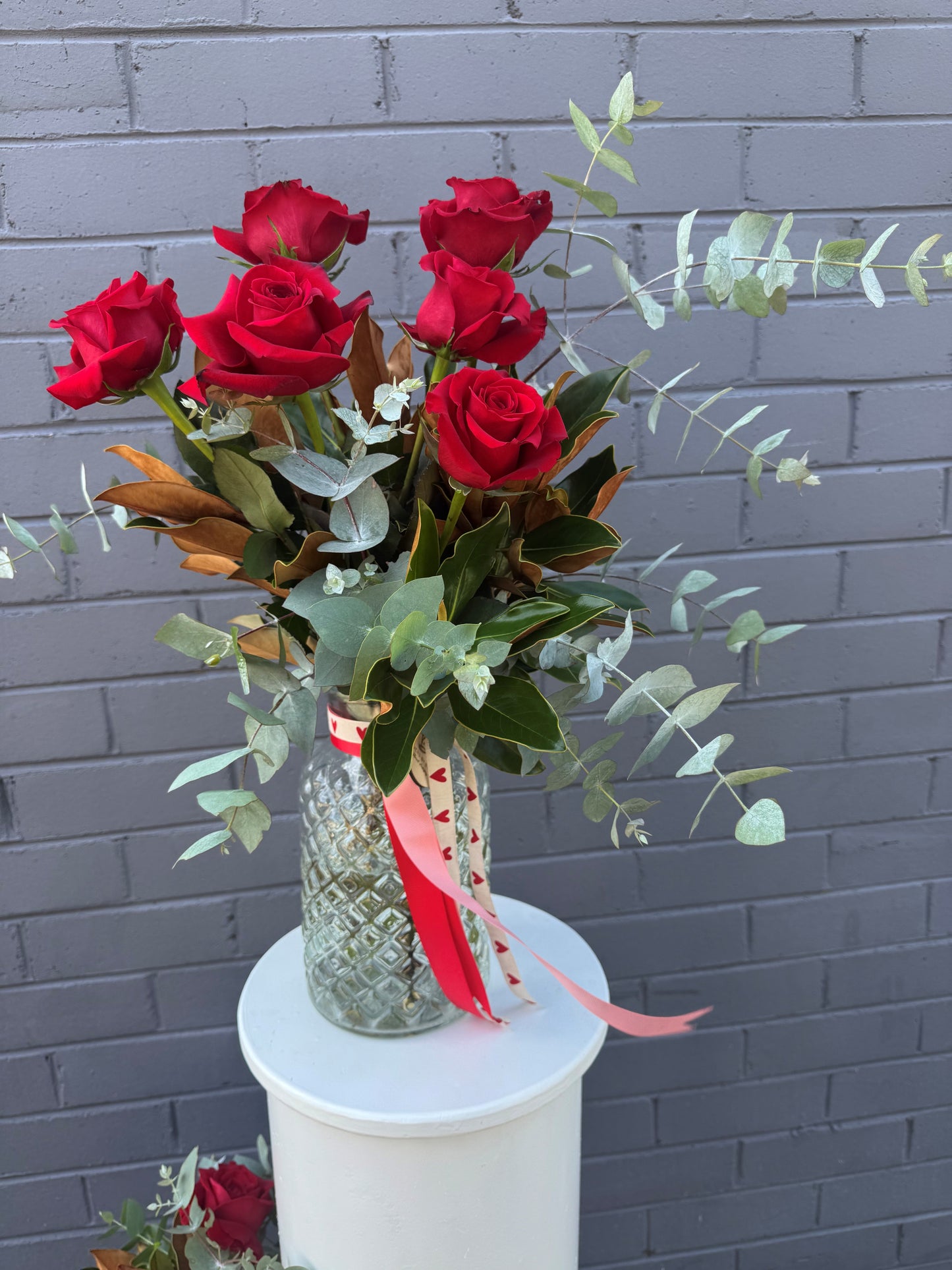 Premium Half Dozen Red Roses