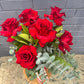 Premium Half Dozen Red Roses