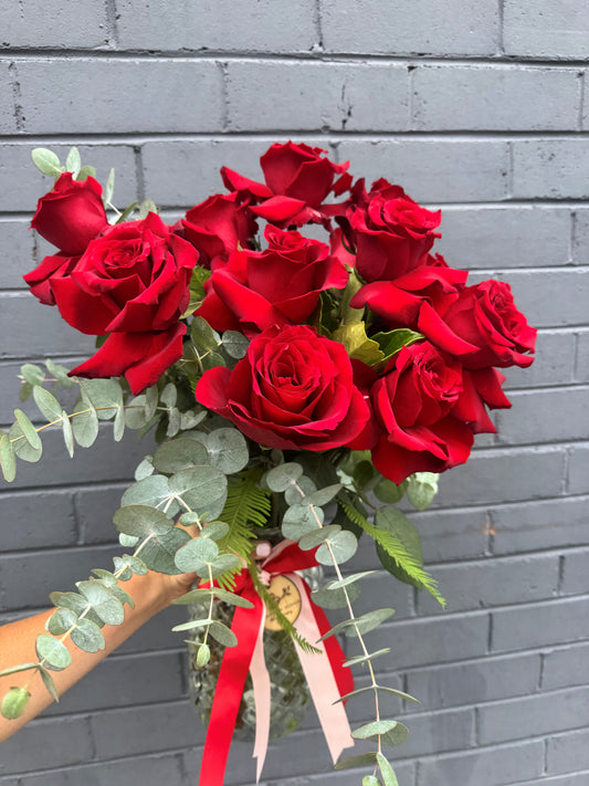 Premium Dozen Red Roses